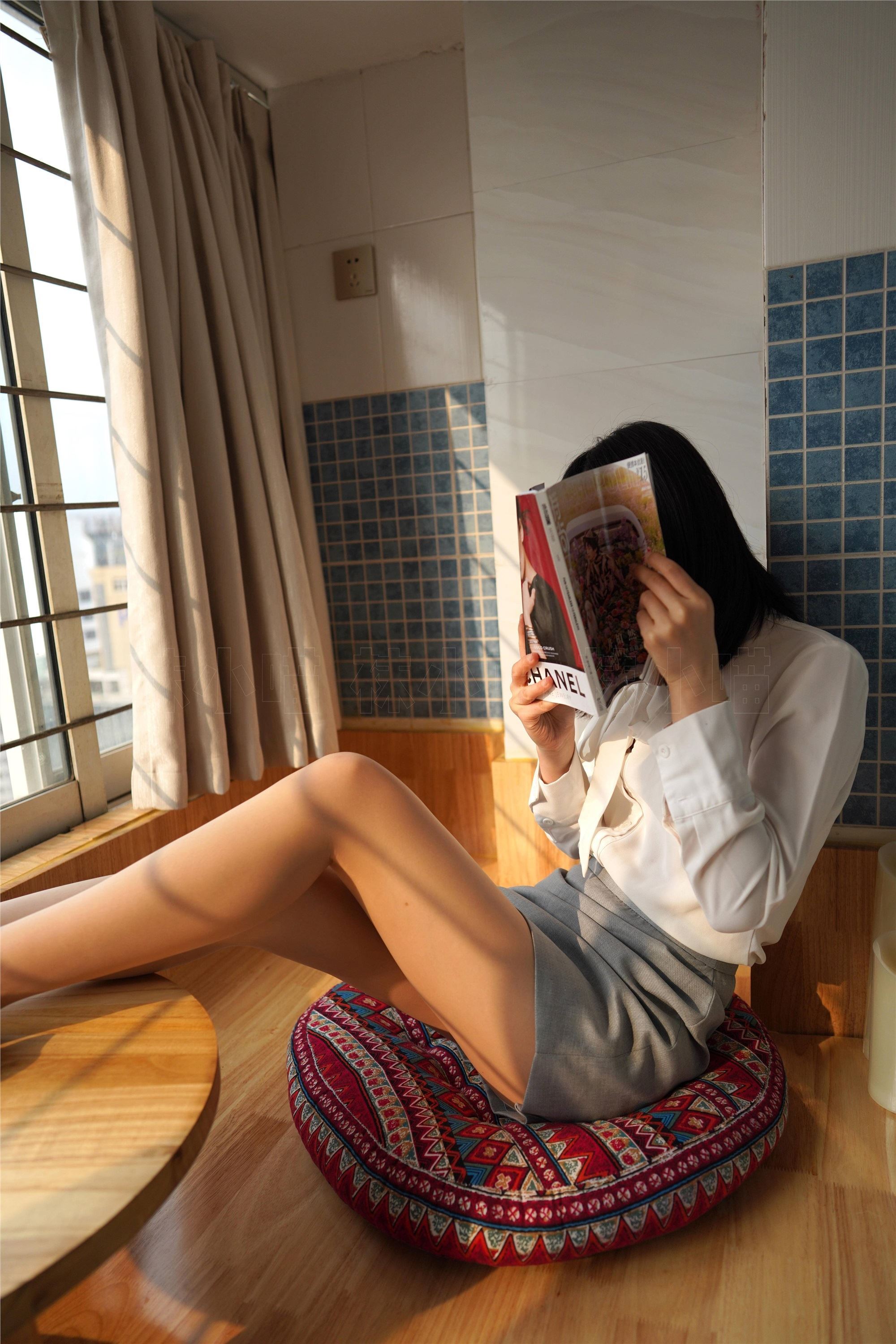 kittyWawa袜小喵  KT278 晒太阳